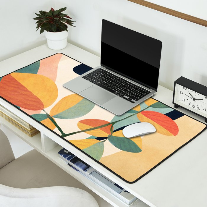 Colorful Branching Out 26 Desk Mat Gallery Image 2