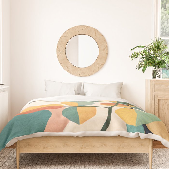 Colorful Branching Out 26 Duvet Cover Gallery Image 3