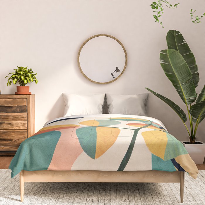 Colorful Branching Out 26 Comforter Gallery Image 3