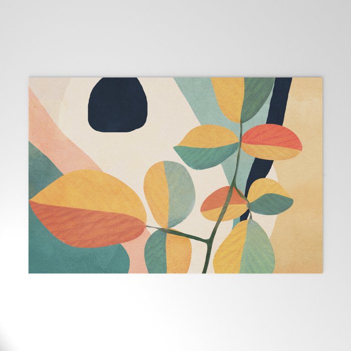 Colorful Branching Out 26 Welcome Mat Gallery Image 1