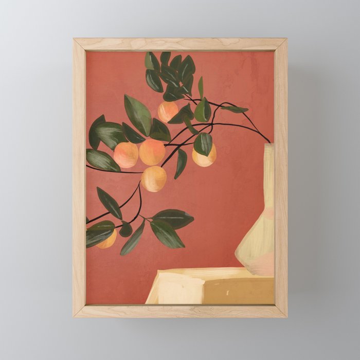 Oranges 4 Mini Art Print Gallery Image 1