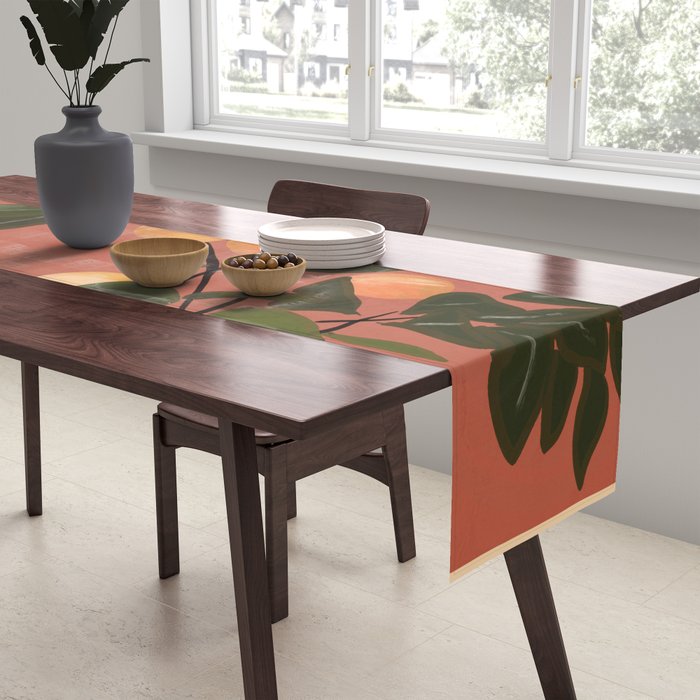 Oranges 4 Table Runner Gallery Image 2