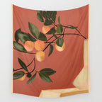 Oranges 4 Wall Tapestry Gallery Image 4