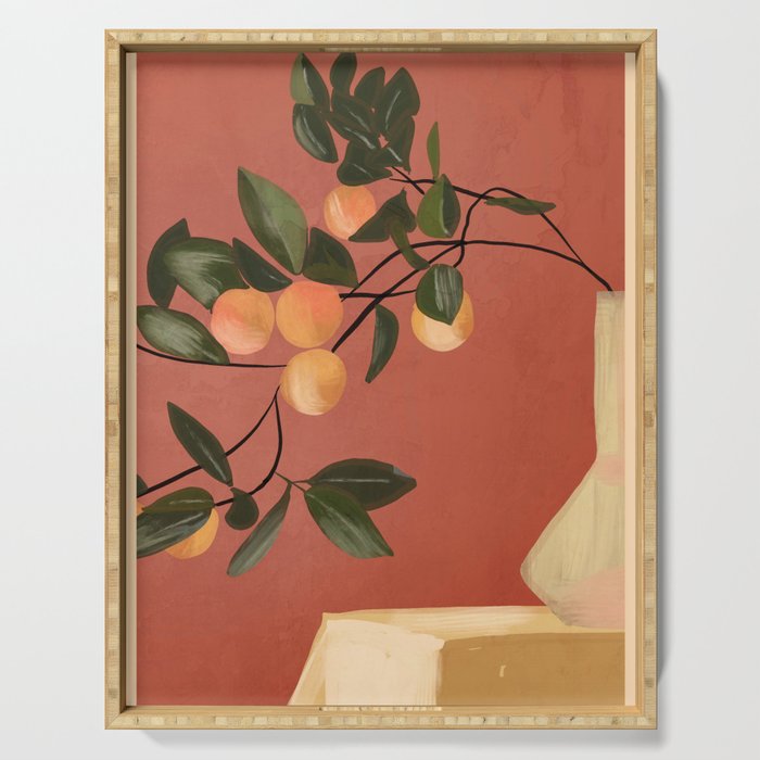 Oranges 4 Serving Tray Gallery Image 1