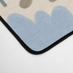 Blue Floral  Desk Mat Gallery Image 4