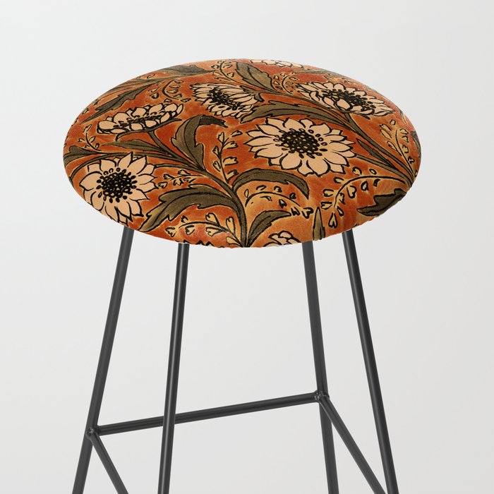 Sunflowers - Rust Stool Gallery Image 2