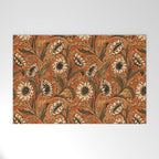 Sunflowers - Rust Welcome Mat Gallery Image 1