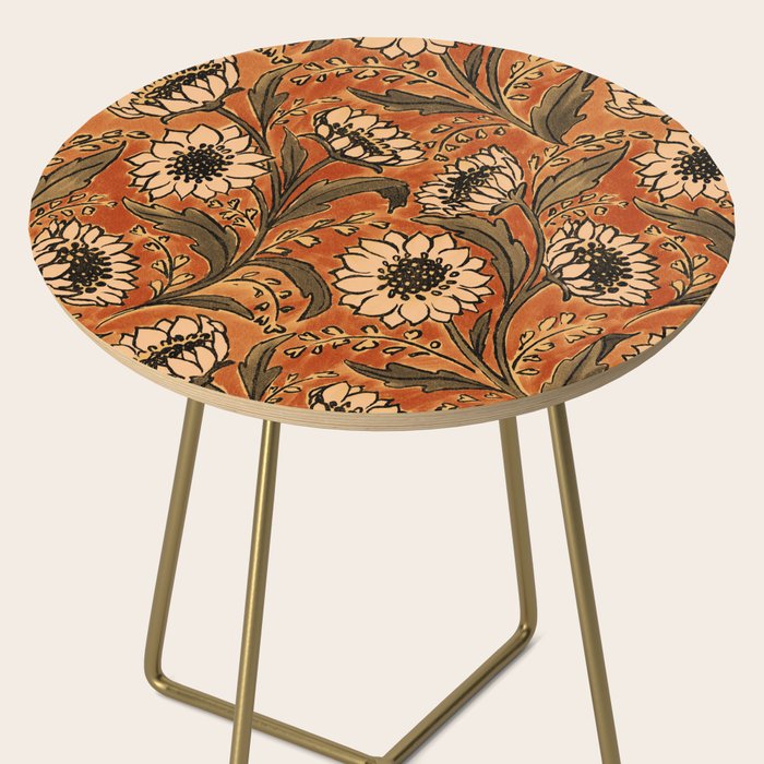 Sunflowers - Rust Side Table Gallery Image 2