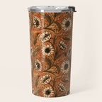 Sunflowers - Rust Travel Mug Gallery Image 2