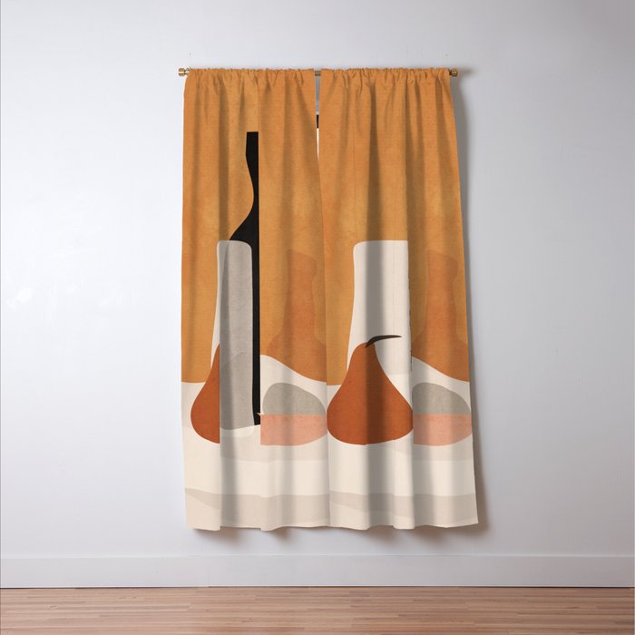 Minimalist Still Life 10 Window Curtain Gallery Image 3