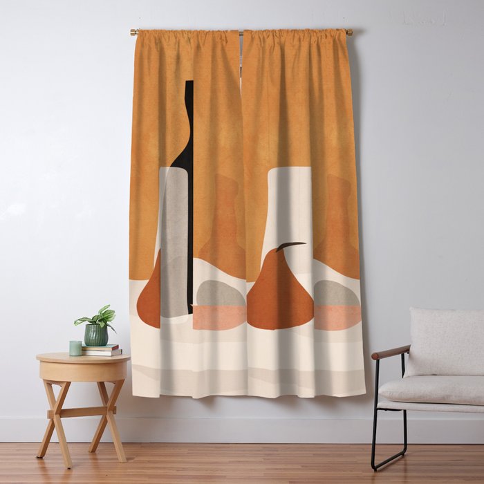Minimalist Still Life 10 Window Curtain Gallery Image 5