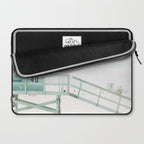 Lifeguard Tower California Beach Life Laptop Sleeve Gallery Image 2
