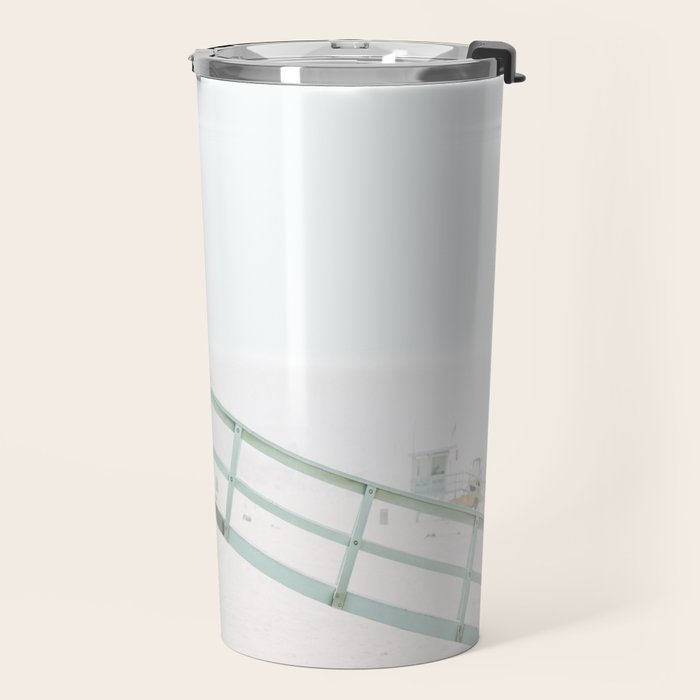 Lifeguard Tower California Beach Life Travel Mug Gallery Image 2