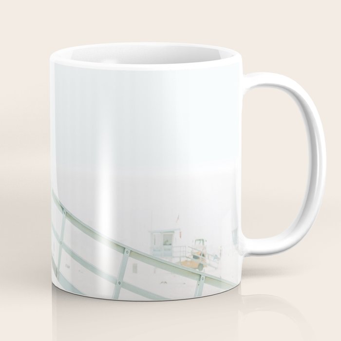 Lifeguard Tower California Beach Life Coffee Mug Gallery Image 1