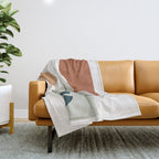  Minimal Shapes No.38 Throw Blanket Gallery Image 1