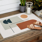  Minimal Shapes No.38 Outdoor Rug Gallery Image 2