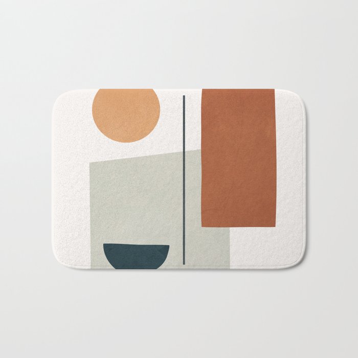  Minimal Shapes No.38 Bath Mat Gallery Image 1
