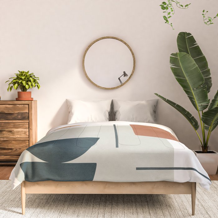  Minimal Shapes No.38 Comforter Gallery Image 3
