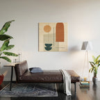  Minimal Shapes No.38 Wood Wall Art Gallery Image 2