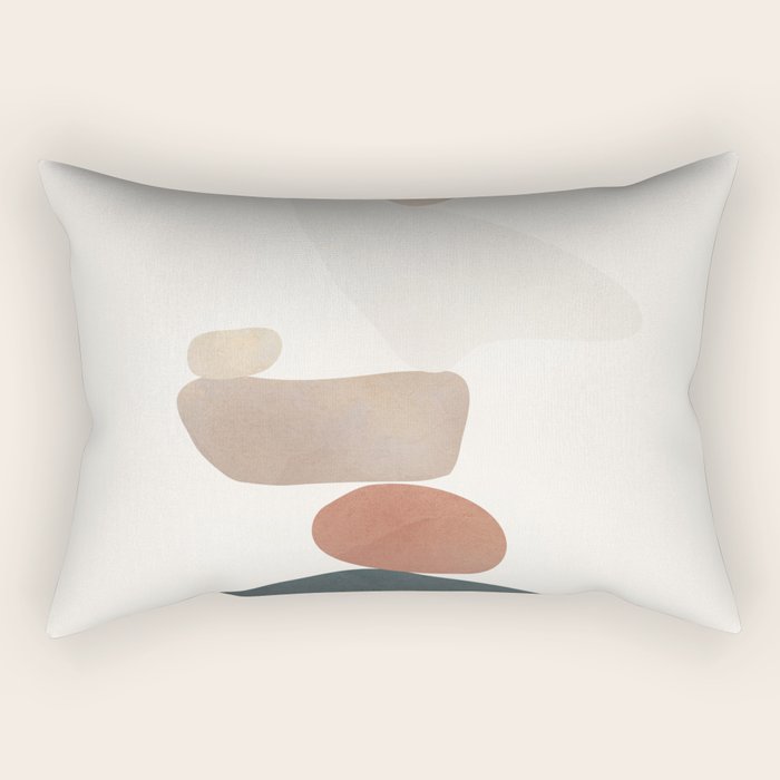 Balancing Stones 26 Rectangular Pillow Gallery Image 2