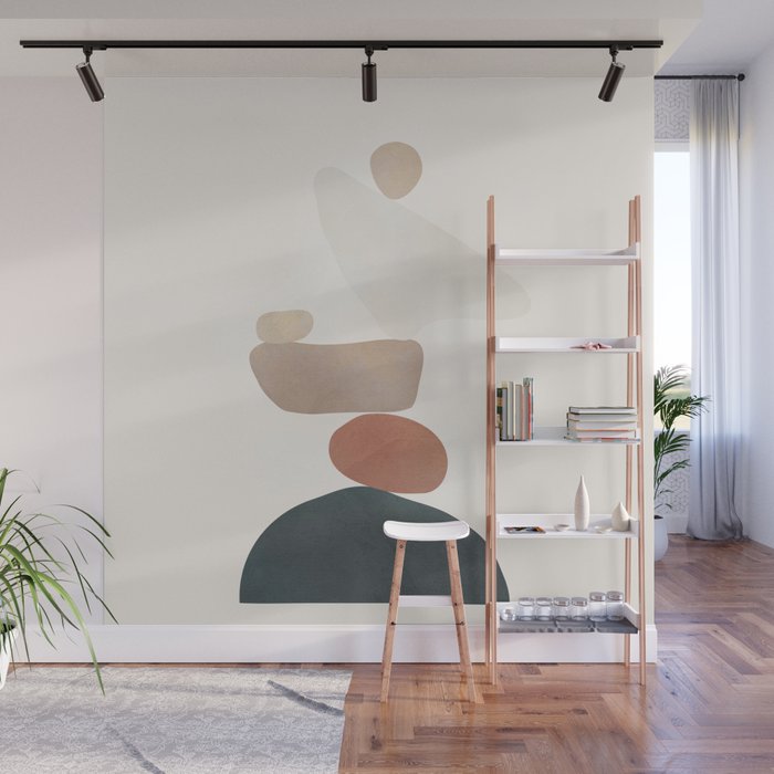 Balancing Stones 26 Wall Mural Gallery Image 1