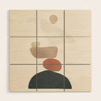 Balancing Stones 26 Wood Wall Art Gallery Image 1