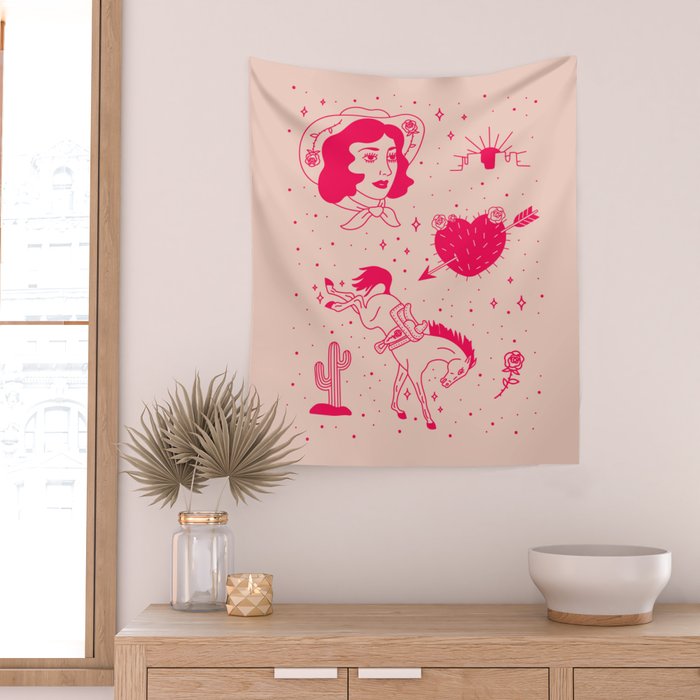 Western Flash Wall Tapestry Gallery Image 2