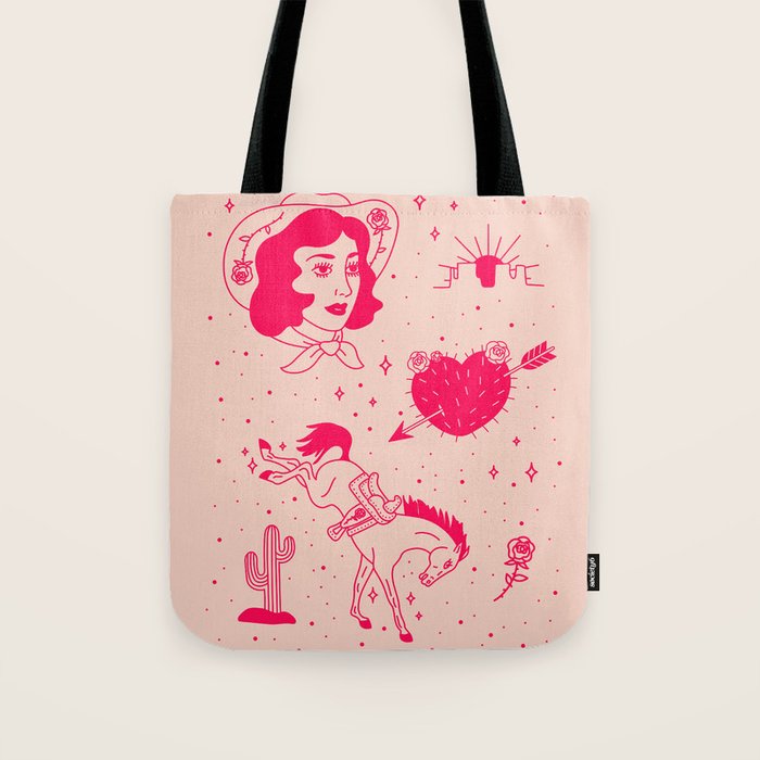 Western Flash Tote Bag Gallery Image 1