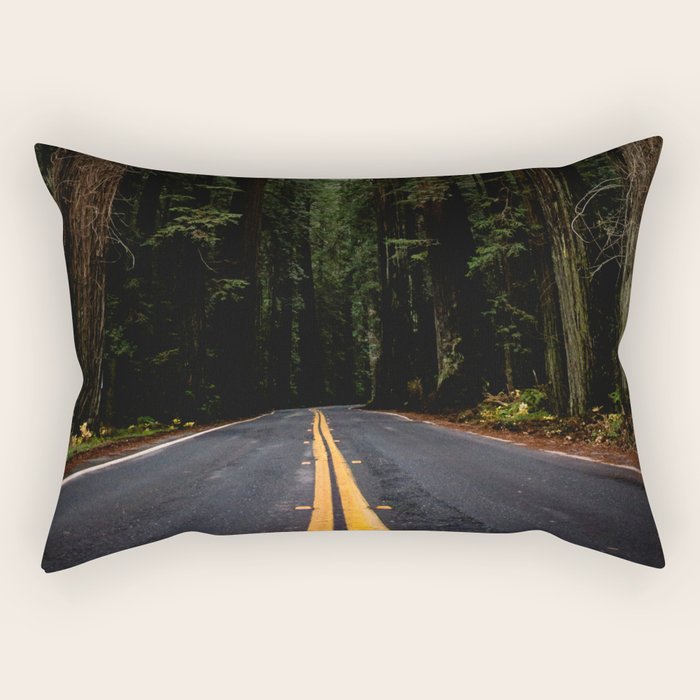 The Road to Wisdom - Nature Photography Rectangular Pillow Gallery Image 1