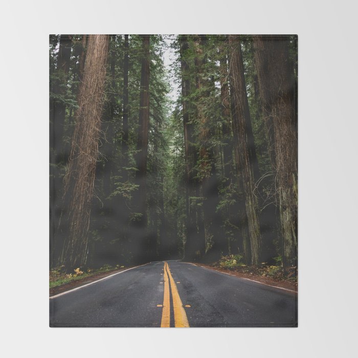 The Road to Wisdom - Nature Photography Throw Blanket Gallery Image 2