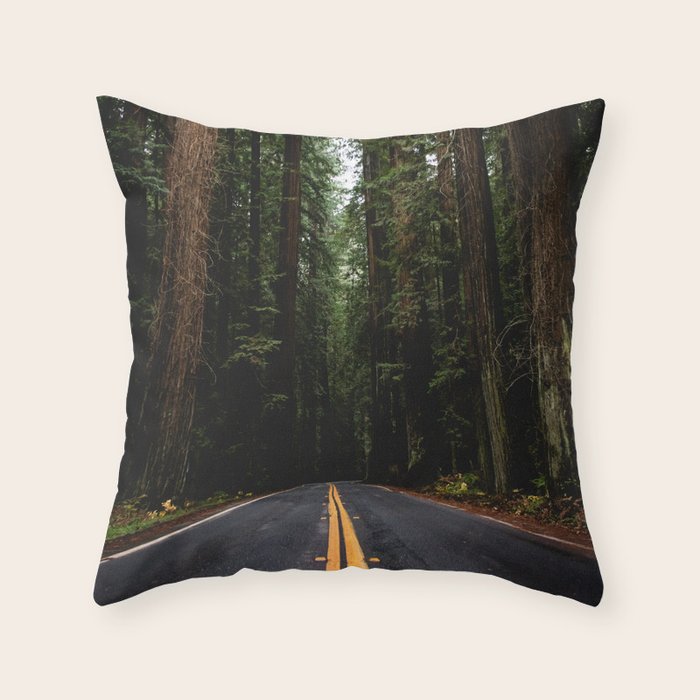 The Road to Wisdom - Nature Photography Throw Pillow Gallery Image 6