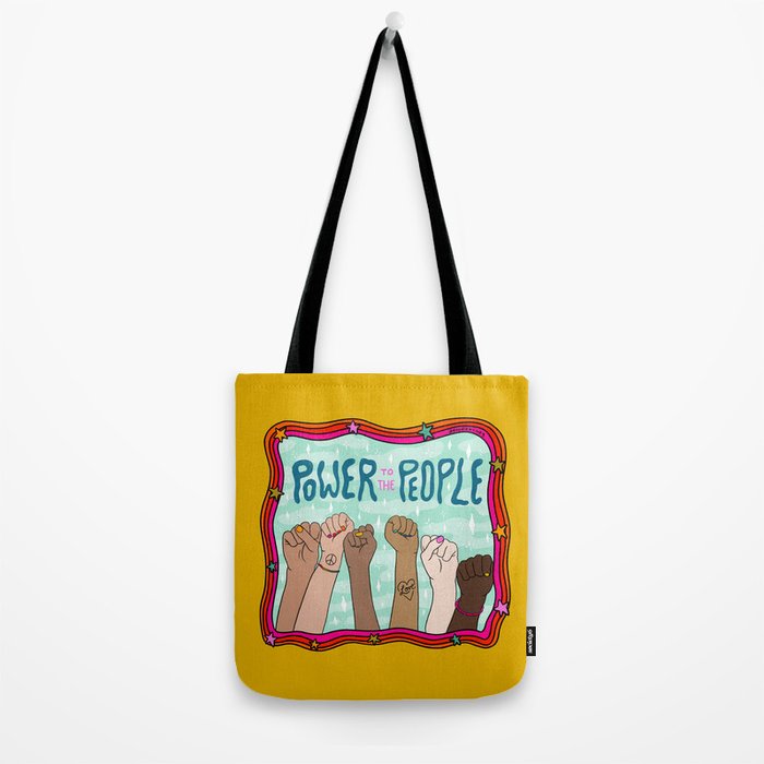 Power to the People Tote Bag Gallery Image 2