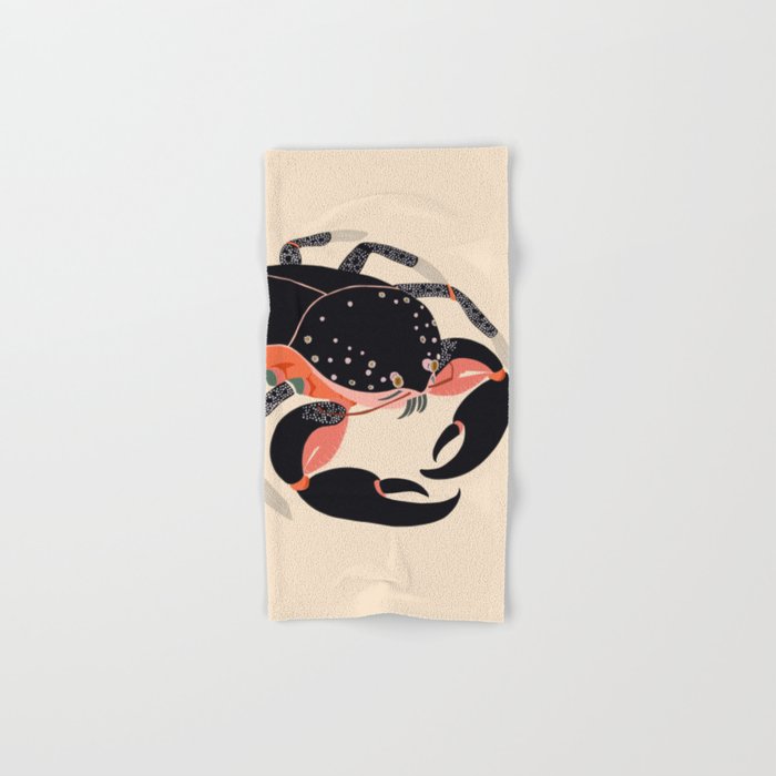 Mystic Crab Bath Towel Gallery Image 1