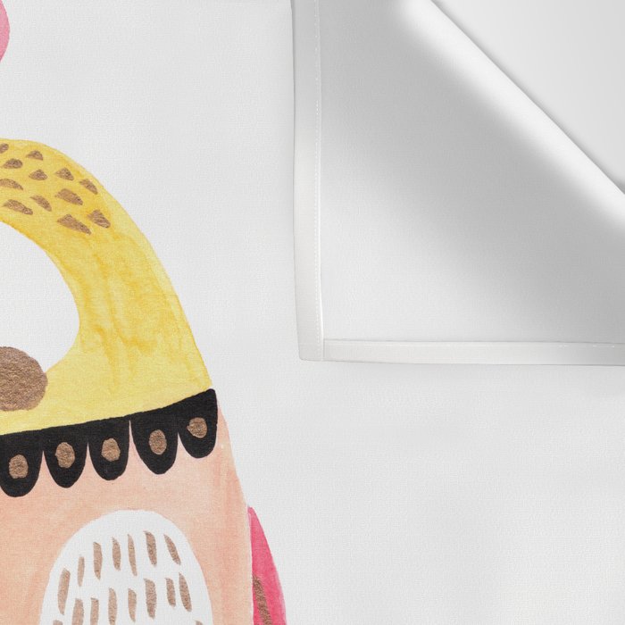 Little Birdy on a Log Wall Tapestry Gallery Image 3