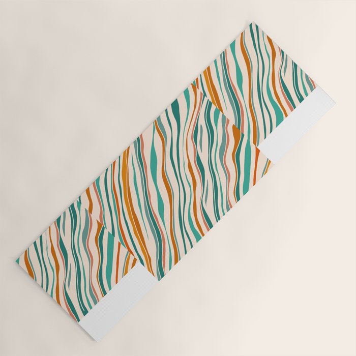 Southwest Abstract Stripes Yoga Mat Gallery Image 1