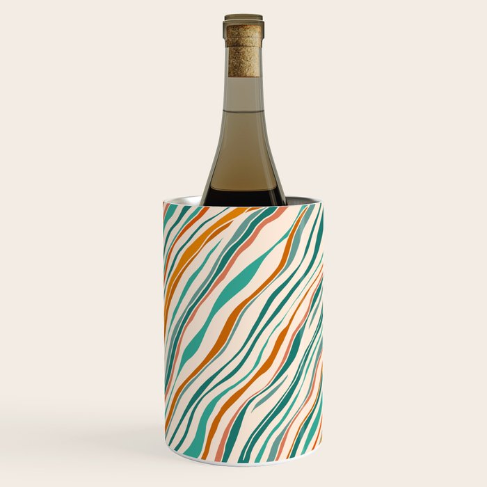 Southwest Abstract Stripes Wine Chiller Gallery Image 1