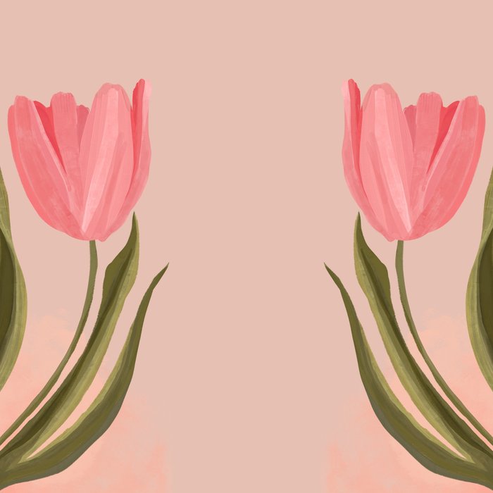 Pink tulips Coffee Mug Gallery Image 2
