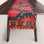 Ersari Turkmen Amu Darya Bag Print Table Runner Gallery Image 1