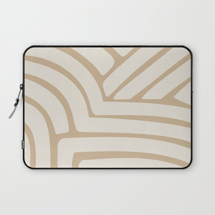 Abstract Stripes LXXXIV Laptop Sleeve Gallery Image 1