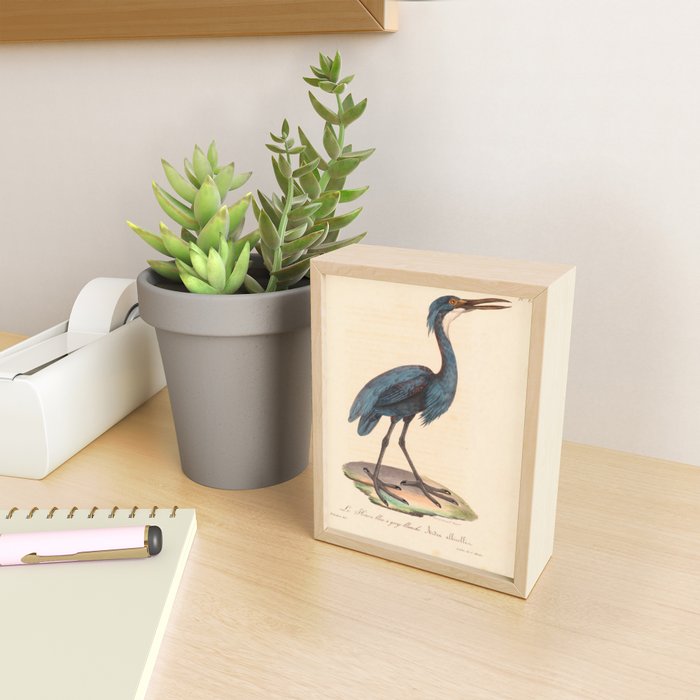 Great blue heron from "La Galerie de Oiseaux" ("Bird Gallery"), 1825 Mini Art Print Gallery Image 2