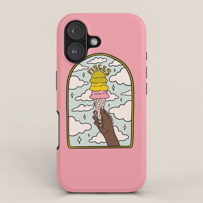Pisces Ice cream iPhone Case Gallery Image 1