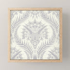 Triceratops Damask Mini Art Print Gallery Image 1