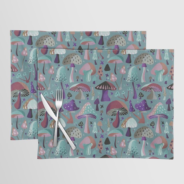 Mushroom Collection â Galaxy Placemat Gallery Image 1