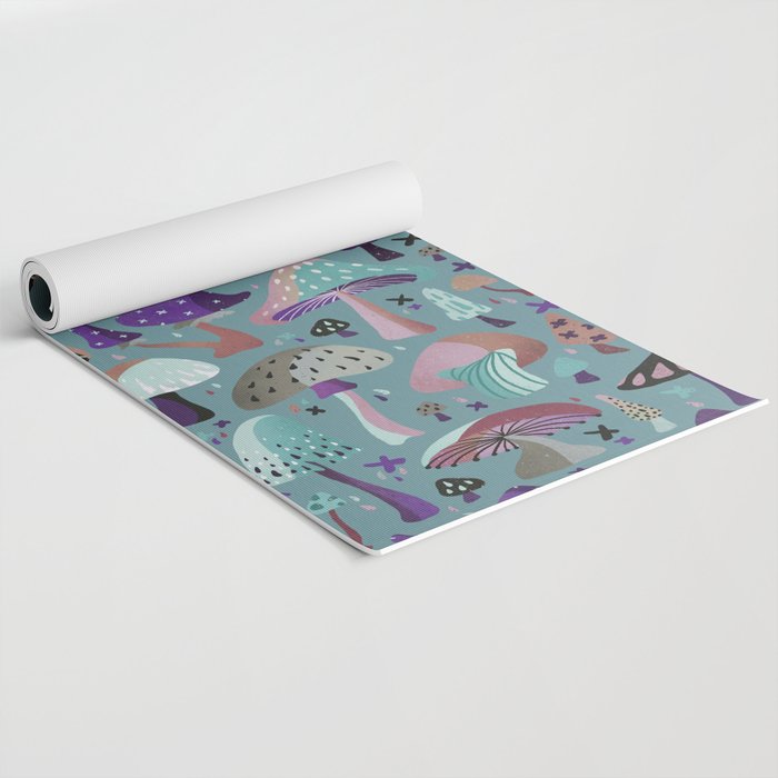 Mushroom Collection â Galaxy Yoga Mat Gallery Image 2