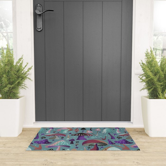 Mushroom Collection â Galaxy Welcome Mat Gallery Image 3