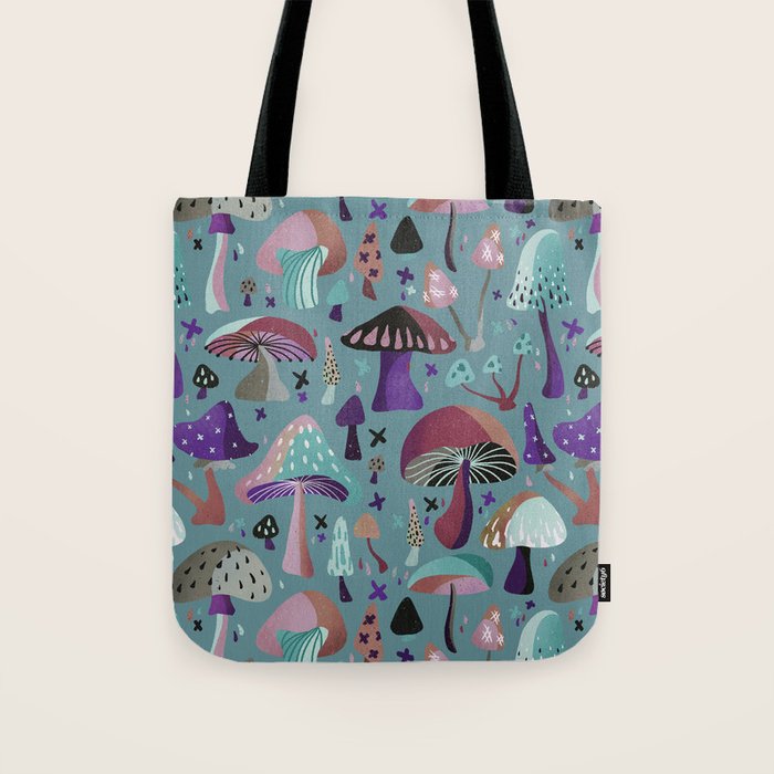 Mushroom Collection â Galaxy Tote Bag Gallery Image 1