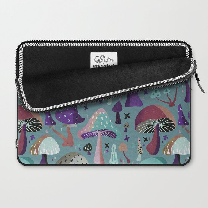 Mushroom Collection â Galaxy Laptop Sleeve Gallery Image 2