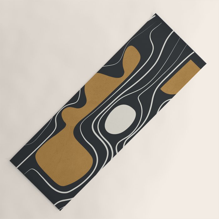 Minimal Abstract Form 3 Yoga Mat Gallery Image 1