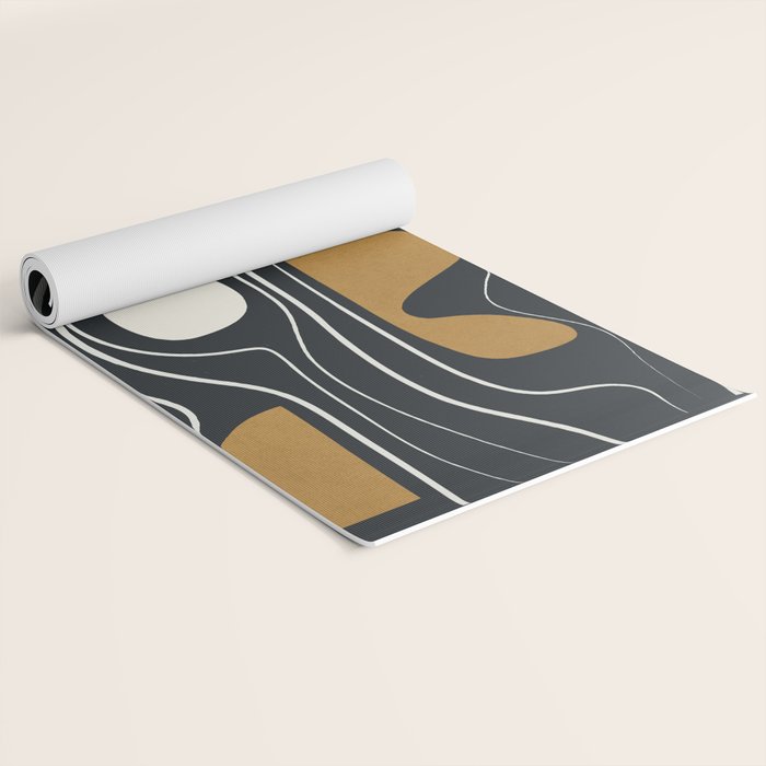 Minimal Abstract Form 3 Yoga Mat Gallery Image 2