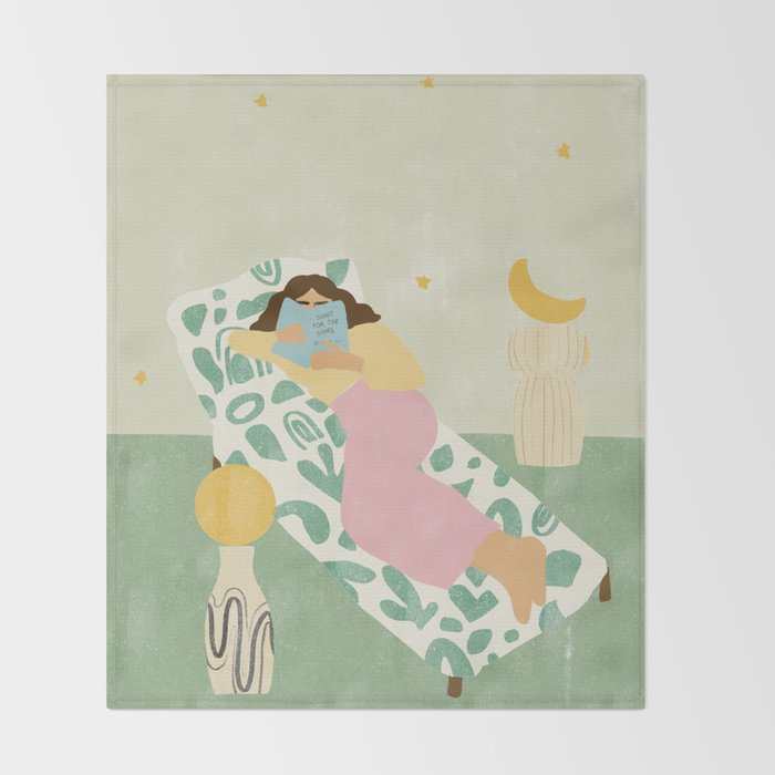 Shoot For The Stars Throw Blanket Gallery Image 2